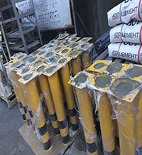 Купити стовпчики та колесовідбійники Одр Україна